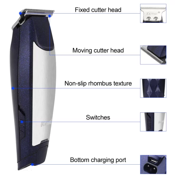 Kemei Electric Hair Trimmer  - Image 6