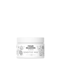 Four Reasons No Nothing Sensitive Wax product image - 100ml jar of fragrance-free styling wax with bamboo sap extract, suitable for sensitive scalp, giving flexible, rough texture and a strong hold for all hairstyles.