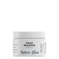 Four Reasons Texture Wax - Strong hold, versatile styling. Vegan formula, recyclable packaging.